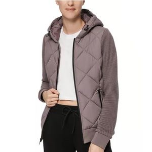 Marc New York Plus Quilted Puffer Jacket Sz M